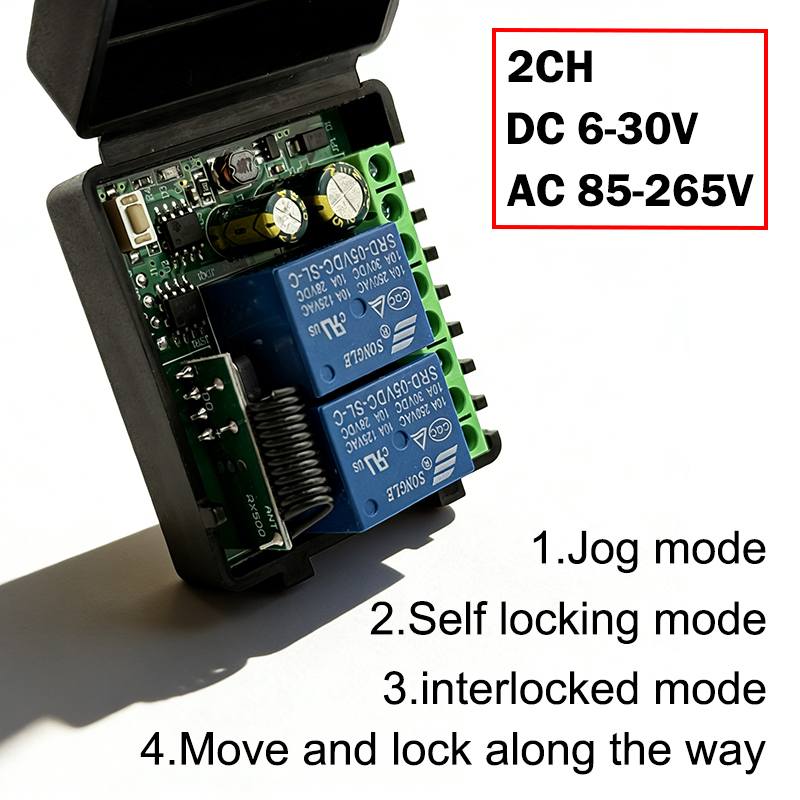 10A Relay Receiver Module 433M - 433Mhz Receiver Module 评论和价格