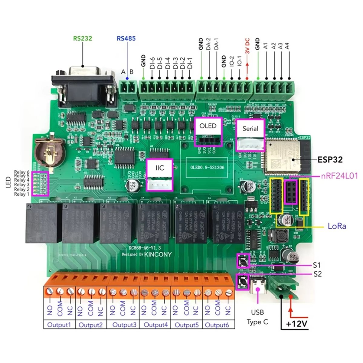 KC868-A6 Development Board MQT - Home Automation Systems Diy 评论和价格